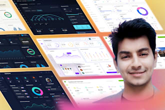 do dashboard design, web app, and saas uiux design