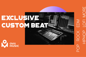 create customize beat in trap, lofi, hiphop and more