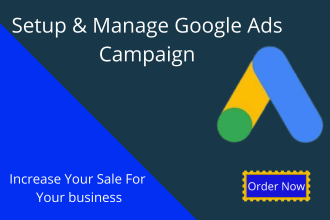 setup and manage your google ads PPC campaign