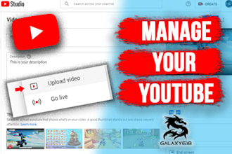 manage your youtube channel