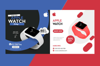 manage social media posts ads banner  youtube thumbnail design channel art