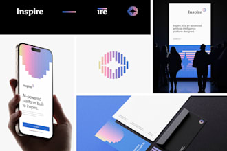 design logo and visual identity for business