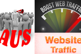 drive google australia traffic organic keyword targeted SEO