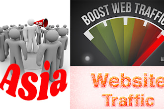 boost google asia traffic organic keyword targeted SEO