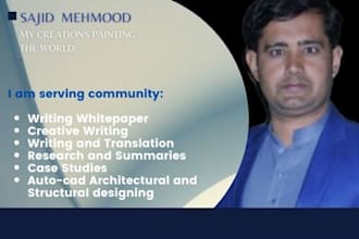 write white papers, research summaries