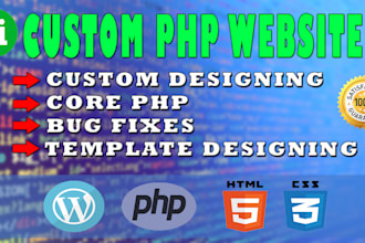 develop and bug fixing in core PHP, laravel and codeigniter