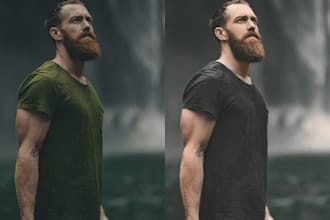 do bulk photo editing, photo retouching and bulk background removal