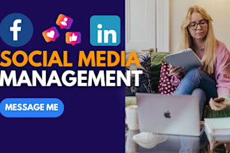 be your social media manager