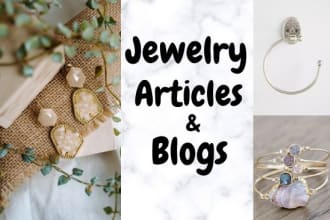 write article or blog on fashion jewelry