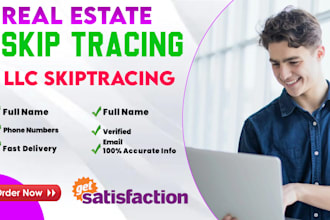 do real estate bulk skip tracing and leads generation