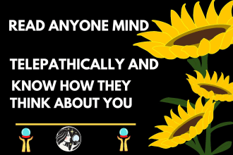 telepathically read someone mind for you