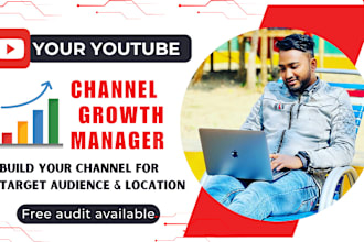 be your youtube channel manager to make it top ranking