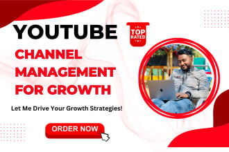 be your youtube channel manager to make it top ranking
