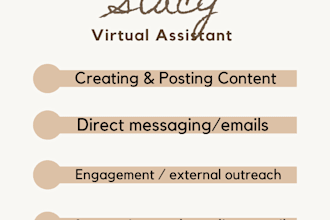 Hot Review!  be your virtual assistant for social media