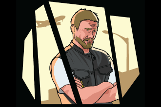 draw your gta art style cartoon portrait in just 24 hours