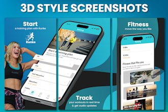 make delightful app screenshots for app store or play store