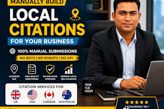 manually build local citations for your business