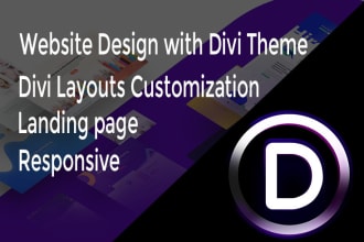 customize divi layouts and design wordpress website using divi theme