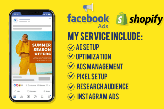 manage facebook ads campaign, fb adverting,fb marketing, fb ads campaign manager
