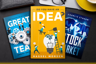 design professional business, marketing, nonfiction  and investing book covers