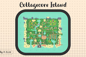 design your animal crossing island map