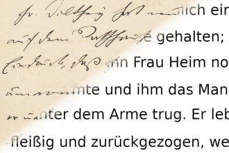 transcribe old german handwriting kurrentschrift and sütterlin