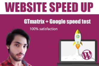 website optimize, gtmetrix and google page speed up