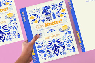 create an illustration for a cover book, etc