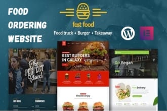 do wordpress restaurant website with reservation and online ordering