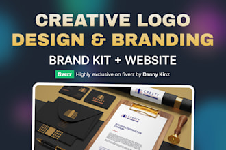 Hot Deals!  design minimalist logo with corporate brand identity for your business