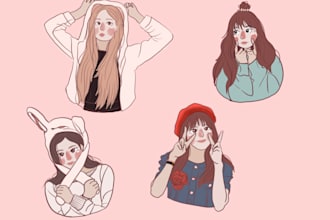 make custom pattern illustration