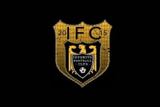 design a killer soccer team logo for over 40s