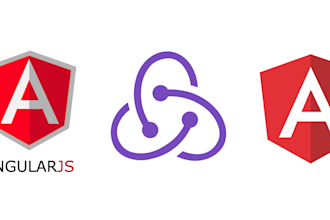 develop web app using angular and angularjs and integrate with restapi