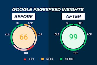 do wordpress shopify website speed optimization get 95 score