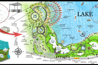 do architectural site plan urban design master plan and floor plan rendering