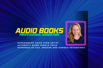 narrate and format your audiobook for acx