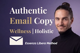write email marketing sequences for wellness brands