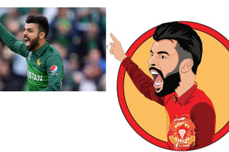 transform your image into a playful caricature