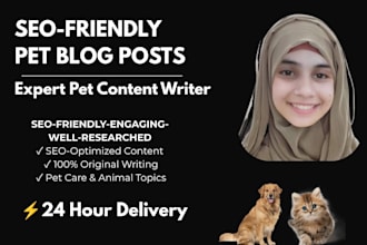 write SEO cat parenting article and pet care blog
