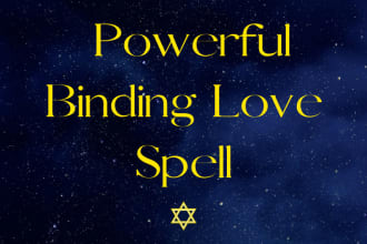 cast powerful binding love spell