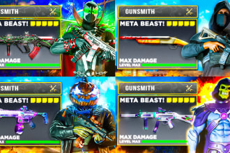 design cod warzone or modern warfare or any cod eye catching thumbnails