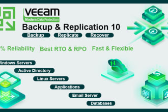 install and configure veeam backup and replication