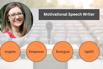 write an inspiring motivational speech