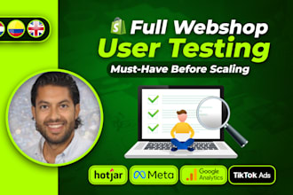 test your website fully on UX, UI and conversion benchmark