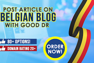 post your article on belgian blog be with good DR