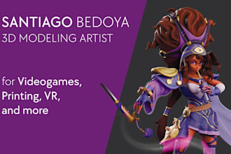 do 3d modeling for videogames, printing, VR, and more