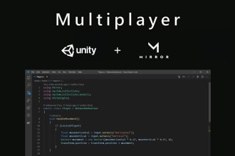 make multiplayer game with unity