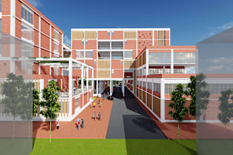 design master plan and  realistic renders