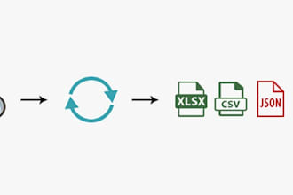 fetch, transform, format, and save API data to CSV, excel, or google sheets