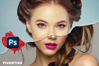 do photos and products editing and retouching in  photoshop